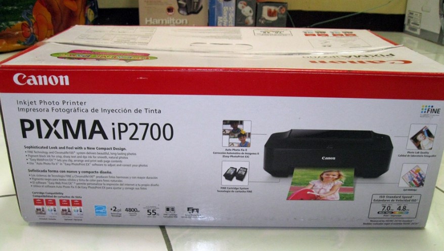 canon ip2700 printer where is the resume button